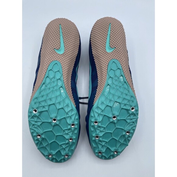 NIKE Zoom Rival S 9 Track and Field Shoes, 907564-402 - US 11.5 - Blue NWOB - Picture 13 of 16